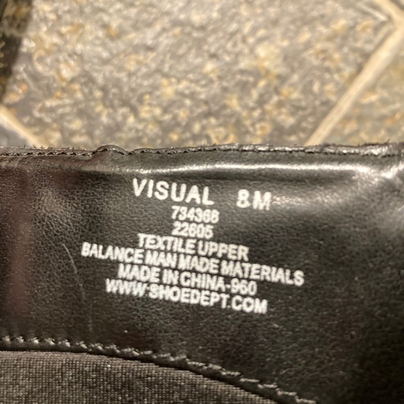 Visual Suede / Leather Pump Booties sz 8 - Picture 5 of 5